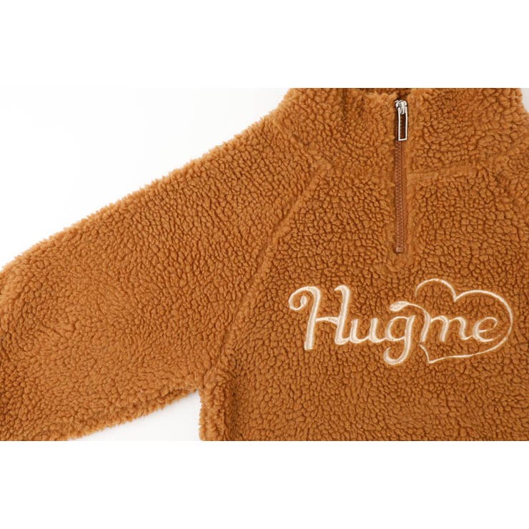 ハートロゴ刺繍スタンドカラーハーフジップトップス | URBAN CHERRY | 詳細画像34 