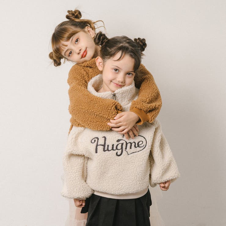 ハートロゴ刺繍スタンドカラーハーフジップトップス | URBAN CHERRY | 詳細画像41 