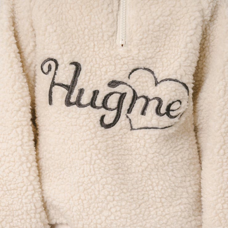 ハートロゴ刺繍スタンドカラーハーフジップトップス | URBAN CHERRY | 詳細画像46 