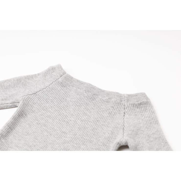 フィンガーホール付きクロップドリブニットトップス | URBAN CHERRY | 詳細画像14 