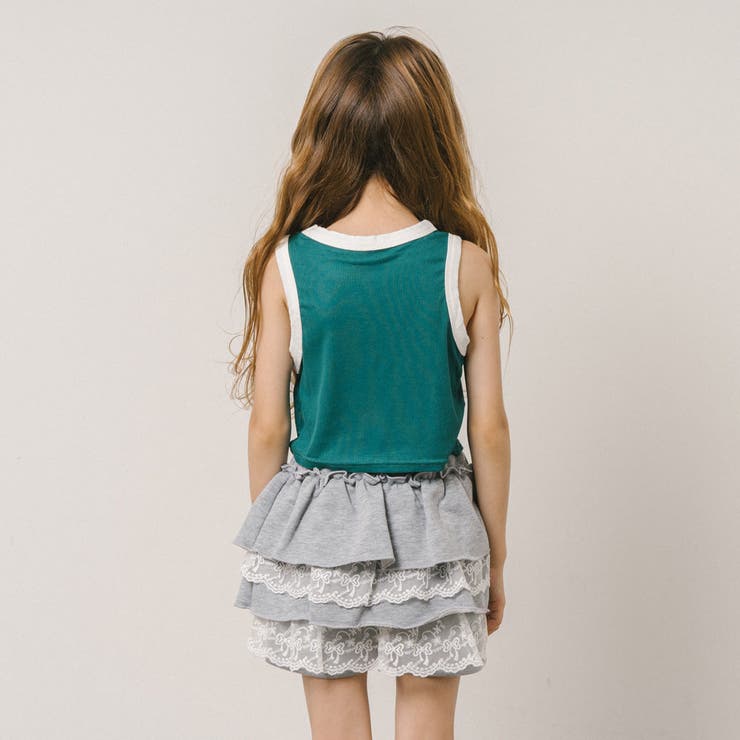 配色パイピングロゴタンクトップ | URBAN CHERRY | 詳細画像9 