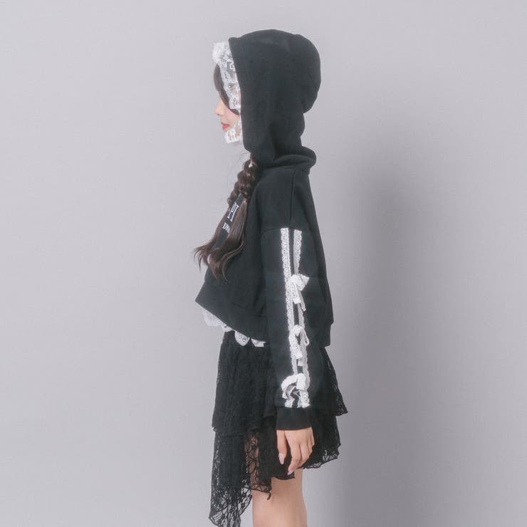 【CHIPIE/シピ】レースリボンラインフーディー | URBAN CHERRY | 詳細画像10 