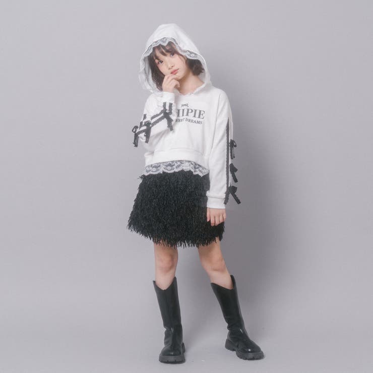 【CHIPIE/シピ】レースリボンラインフーディー | URBAN CHERRY | 詳細画像13 