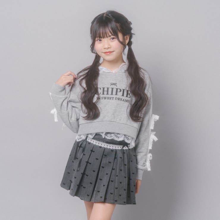 【CHIPIE/シピ】レースリボンラインフーディー | URBAN CHERRY | 詳細画像15 