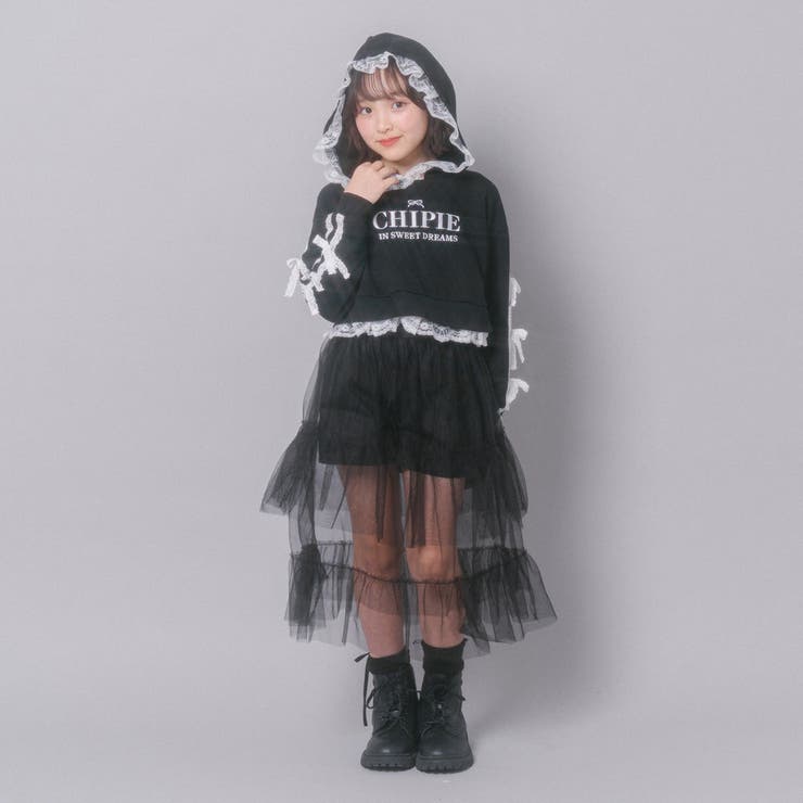 【CHIPIE/シピ】レースリボンラインフーディー | URBAN CHERRY | 詳細画像20 