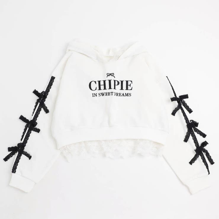 【CHIPIE/シピ】レースリボンラインフーディー | URBAN CHERRY | 詳細画像4 