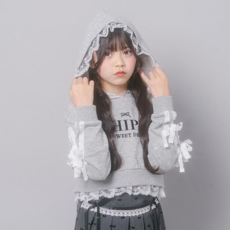 【CHIPIE/シピ】レースリボンラインフーディー | URBAN CHERRY | 詳細画像41 