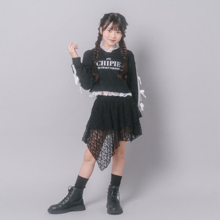 【CHIPIE/シピ】レースリボンラインフーディー | URBAN CHERRY | 詳細画像47 