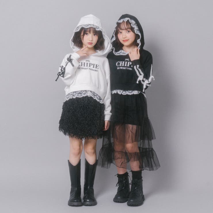 【CHIPIE/シピ】レースリボンラインフーディー | URBAN CHERRY | 詳細画像50 