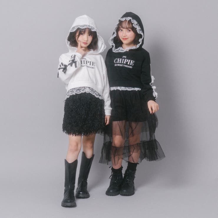 【CHIPIE/シピ】レースリボンラインフーディー | URBAN CHERRY | 詳細画像54 