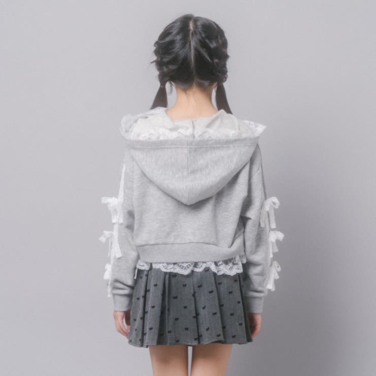 【CHIPIE/シピ】レースリボンラインフーディー | URBAN CHERRY | 詳細画像9 