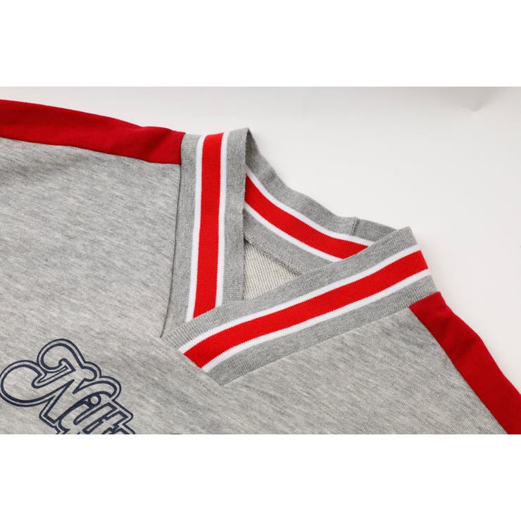 【U.TRACK/ユードットトラック】オーバーサイズVネックロゴトップス | URBAN CHERRY | 詳細画像23 