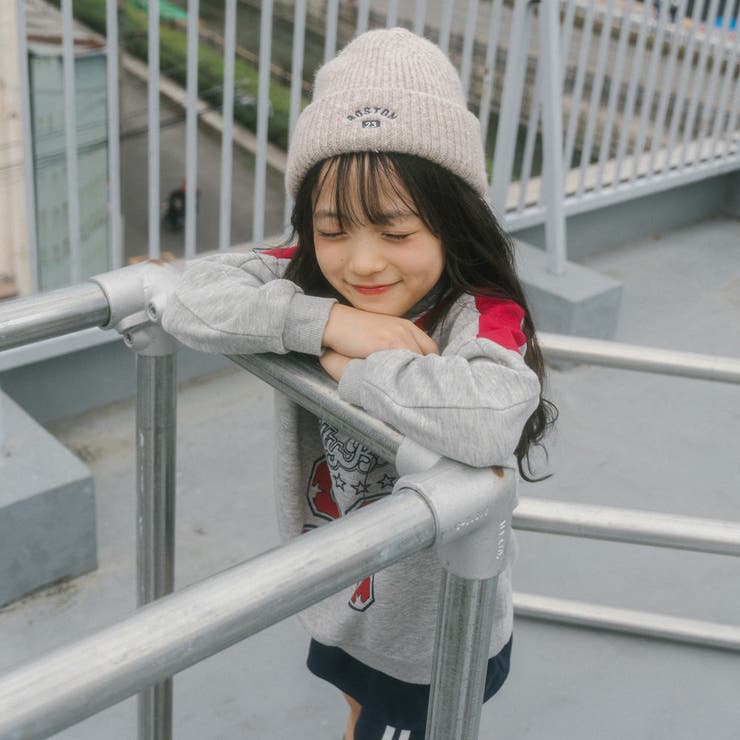 【U.TRACK/ユードットトラック】オーバーサイズVネックロゴトップス | URBAN CHERRY | 詳細画像35 