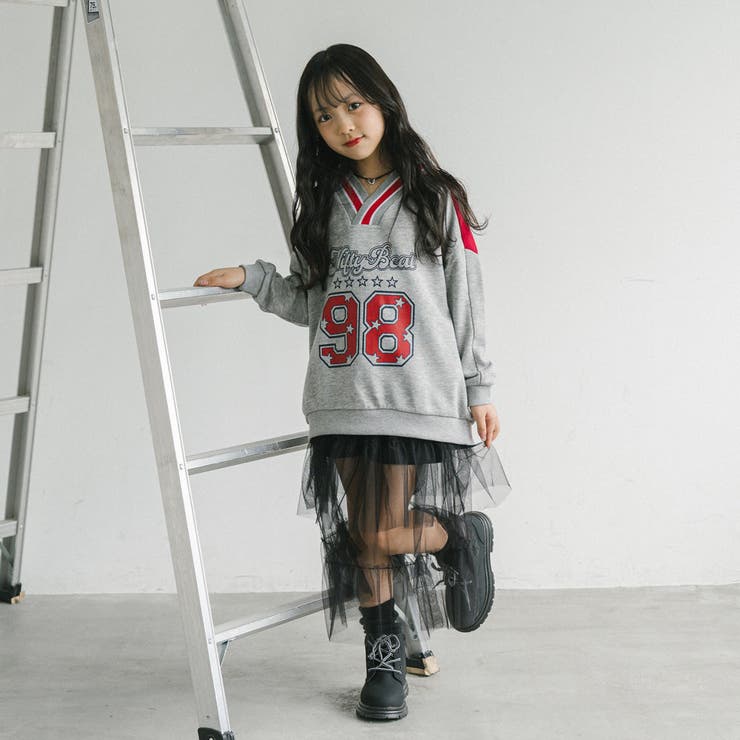 【U.TRACK/ユードットトラック】オーバーサイズVネックロゴトップス | URBAN CHERRY | 詳細画像39 