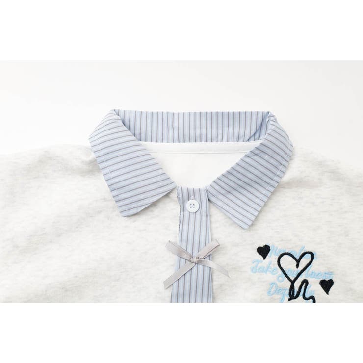 タイドッキングワンポイントロゴトレーナー | URBAN CHERRY | 詳細画像13 