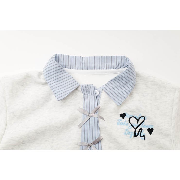 タイドッキングワンポイントロゴトレーナー | URBAN CHERRY | 詳細画像14 