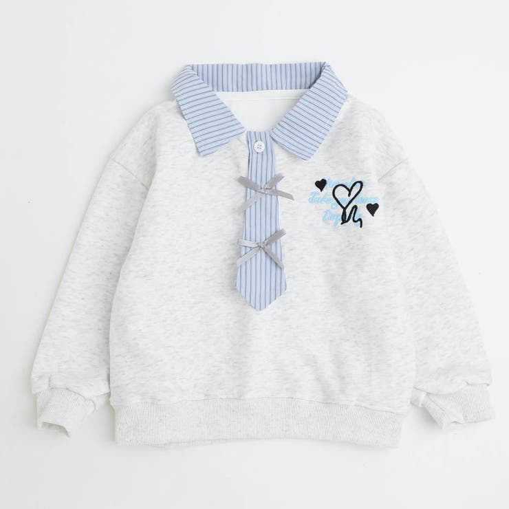 タイドッキングワンポイントロゴトレーナー | URBAN CHERRY | 詳細画像2 