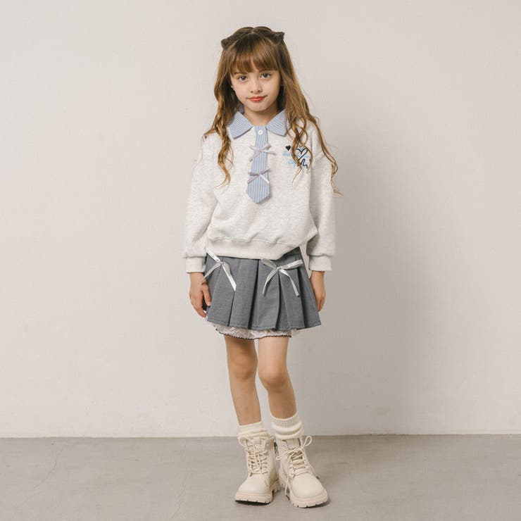 タイドッキングワンポイントロゴトレーナー | URBAN CHERRY | 詳細画像3 