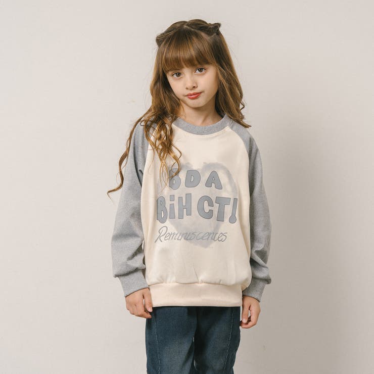 ハートプリントデザインラグラントレーナー | URBAN CHERRY | 詳細画像12 