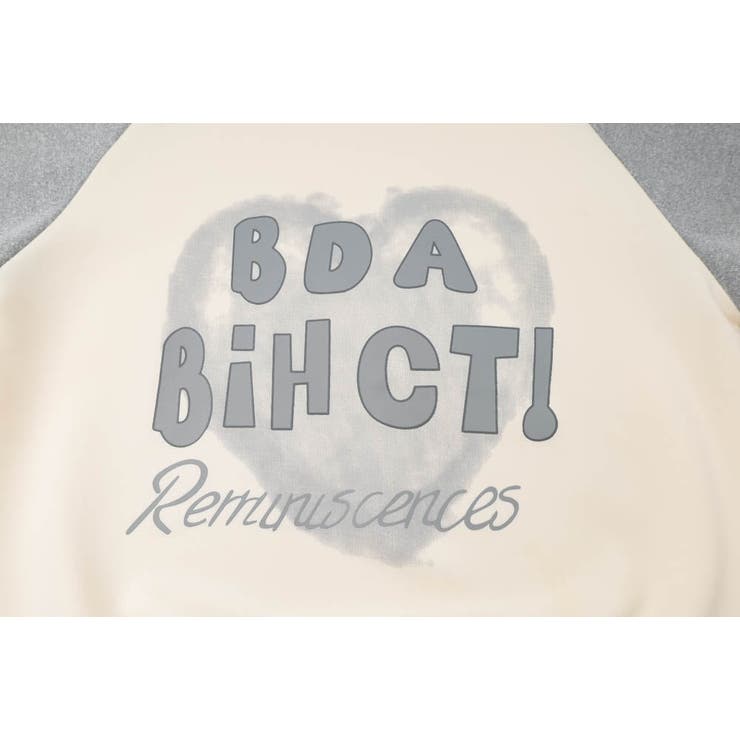 ハートプリントデザインラグラントレーナー | URBAN CHERRY | 詳細画像21 