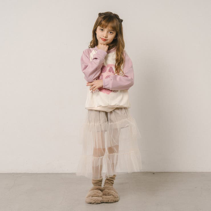 ハートプリントデザインラグラントレーナー | URBAN CHERRY | 詳細画像23 