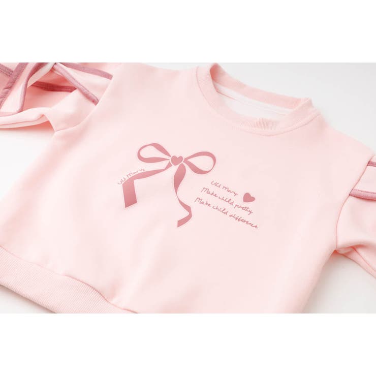 リボンショルダーデザイントレーナー | URBAN CHERRY | 詳細画像11 