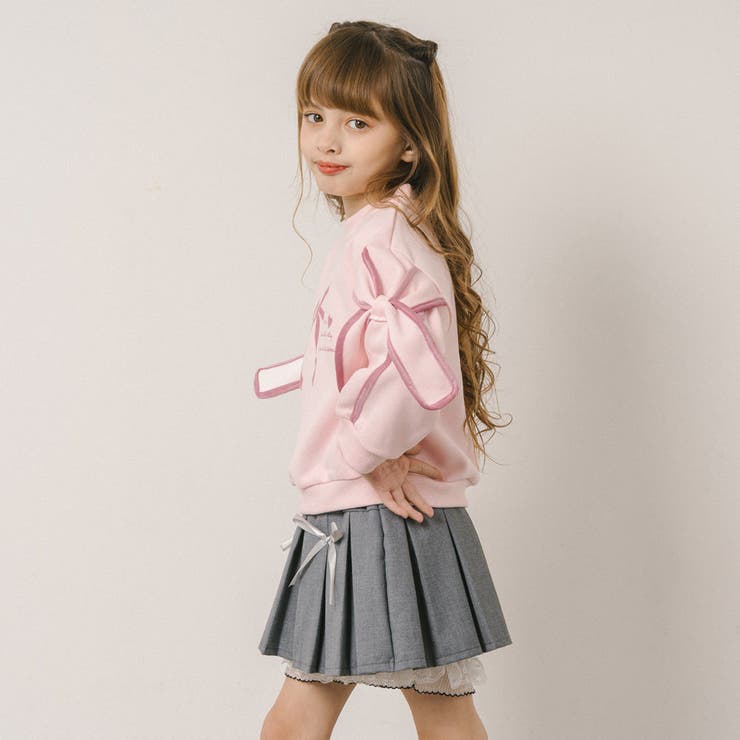 リボンショルダーデザイントレーナー | URBAN CHERRY | 詳細画像8 