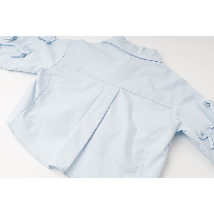 リボンデザインクロップドシャツ | URBAN CHERRY | 詳細画像17 