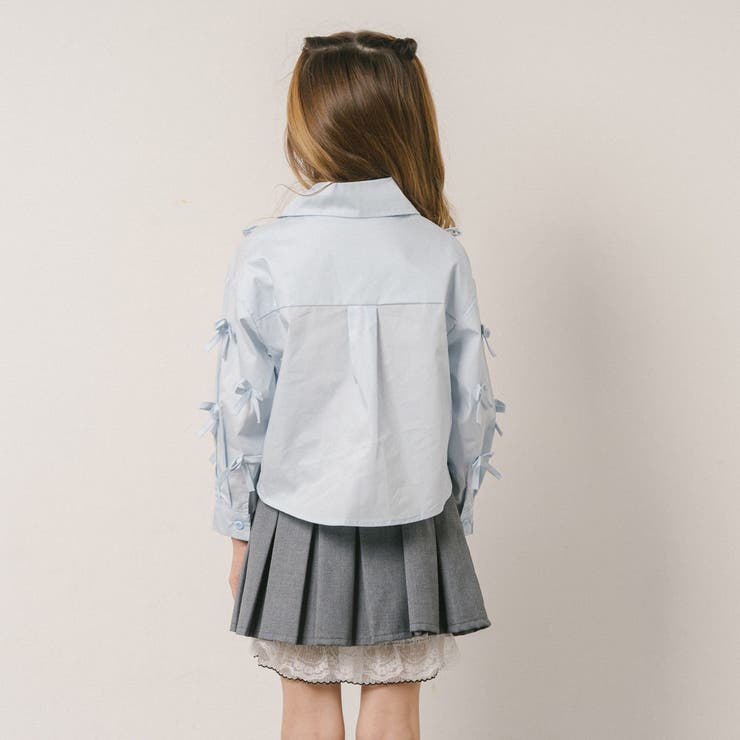 リボンデザインクロップドシャツ | URBAN CHERRY | 詳細画像6 