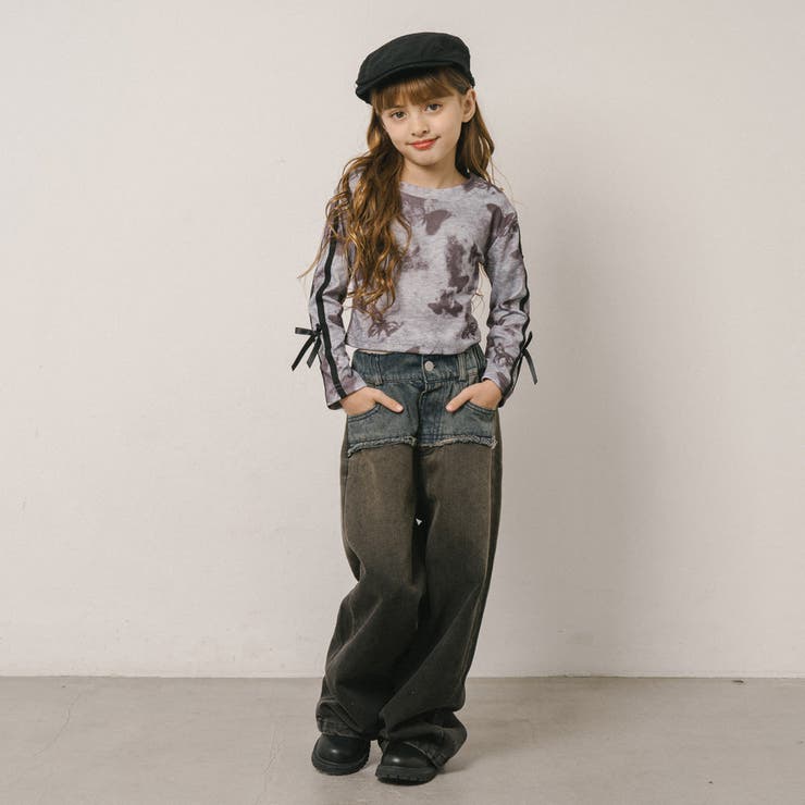 バタフライプリントデザインサイドリボントップス | URBAN CHERRY | 詳細画像10 