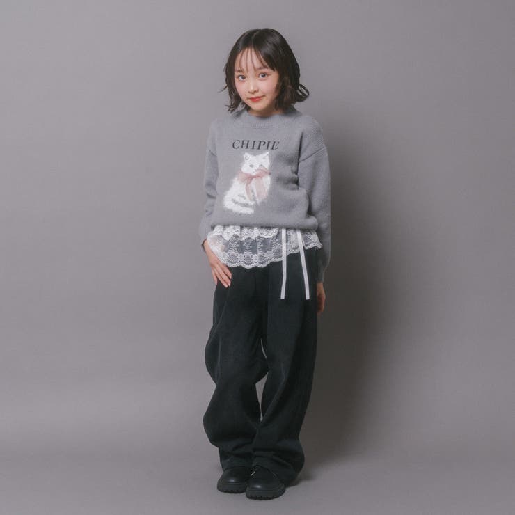 【CHIPIE/シピ】ふわふわシャギーキャットデザインニット | URBAN CHERRY | 詳細画像24 