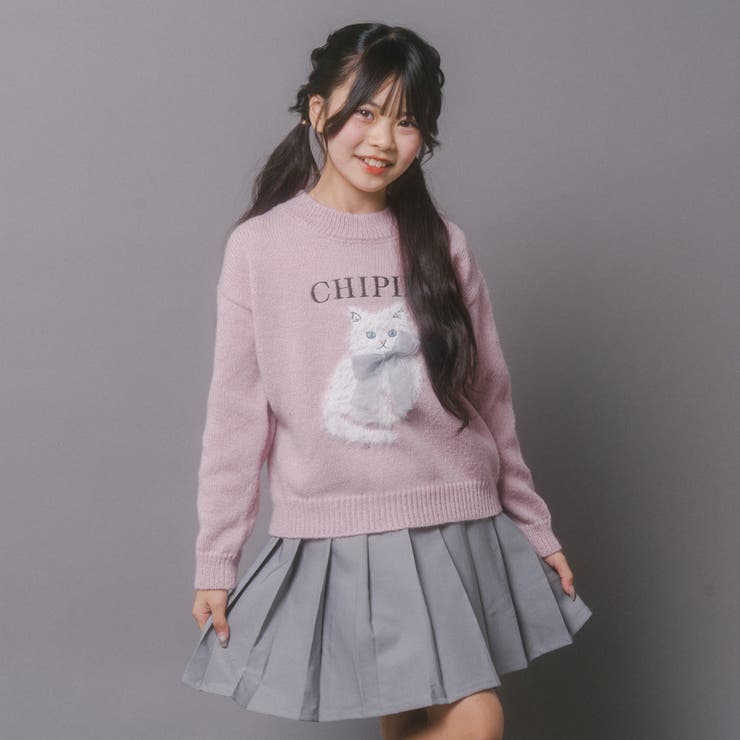 【CHIPIE/シピ】ふわふわシャギーキャットデザインニット | URBAN CHERRY | 詳細画像28 