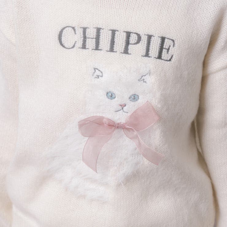 【CHIPIE/シピ】ふわふわシャギーキャットデザインニット | URBAN CHERRY | 詳細画像32 