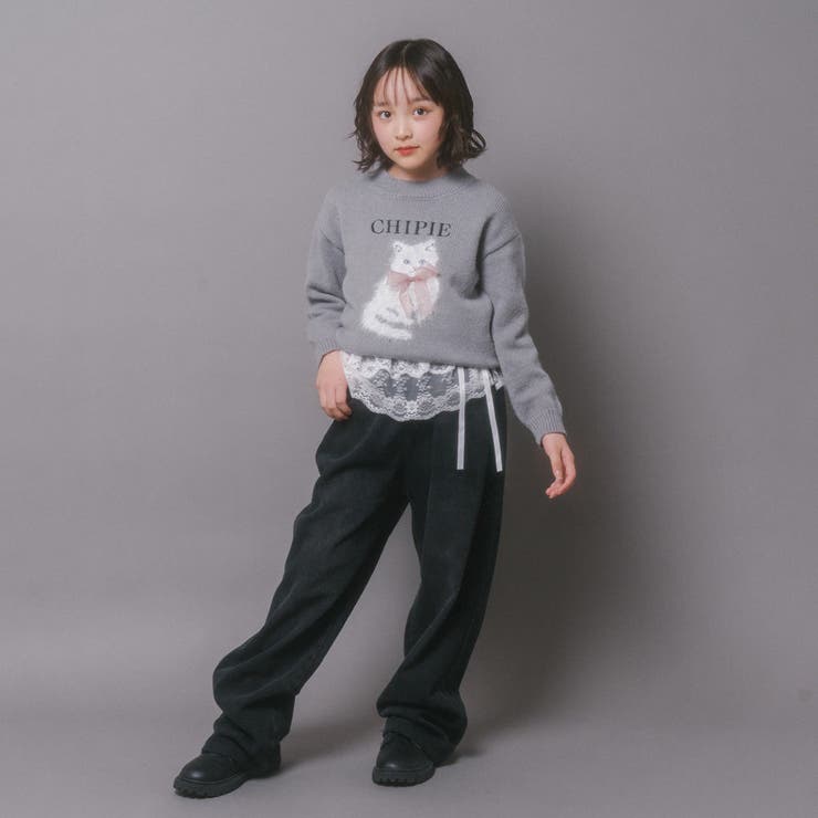 【CHIPIE/シピ】ふわふわシャギーキャットデザインニット | URBAN CHERRY | 詳細画像44 