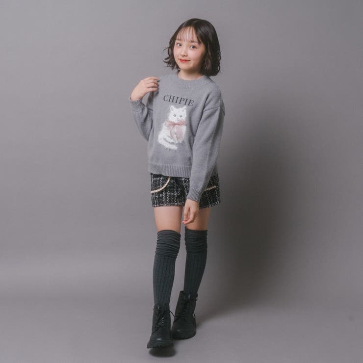 【CHIPIE/シピ】ふわふわシャギーキャットデザインニット | URBAN CHERRY | 詳細画像45 