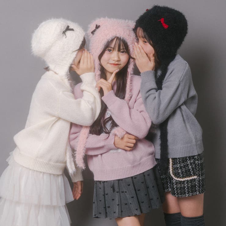 【CHIPIE/シピ】ふわふわシャギーキャットデザインニット | URBAN CHERRY | 詳細画像57 