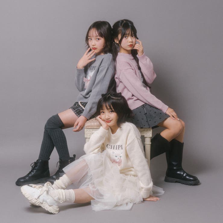 【CHIPIE/シピ】ふわふわシャギーキャットデザインニット | URBAN CHERRY | 詳細画像62 