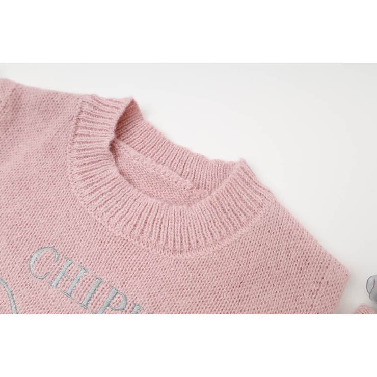 【CHIPIE/シピ】カットショルダーリボン刺繍ニット | URBAN CHERRY | 詳細画像32 