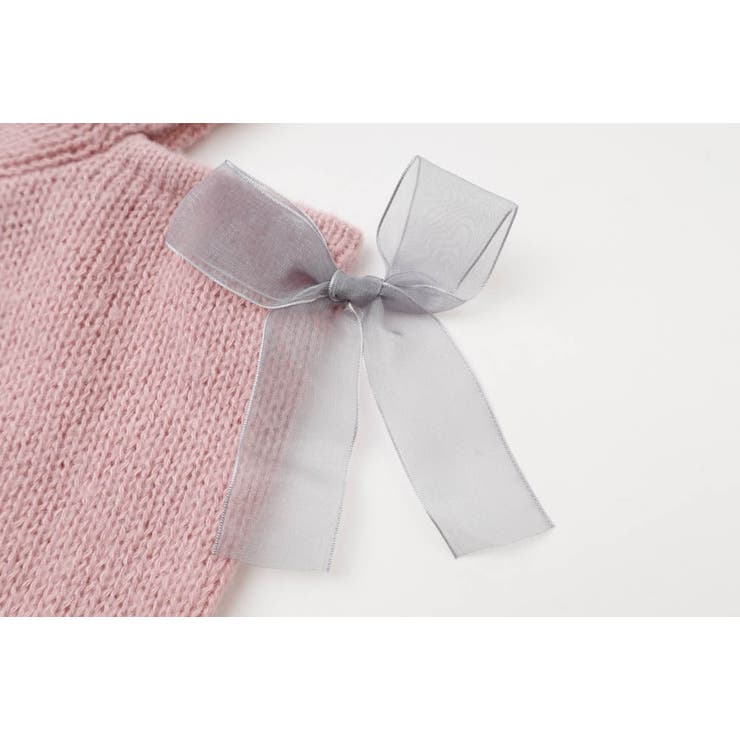 【CHIPIE/シピ】カットショルダーリボン刺繍ニット | URBAN CHERRY | 詳細画像37 