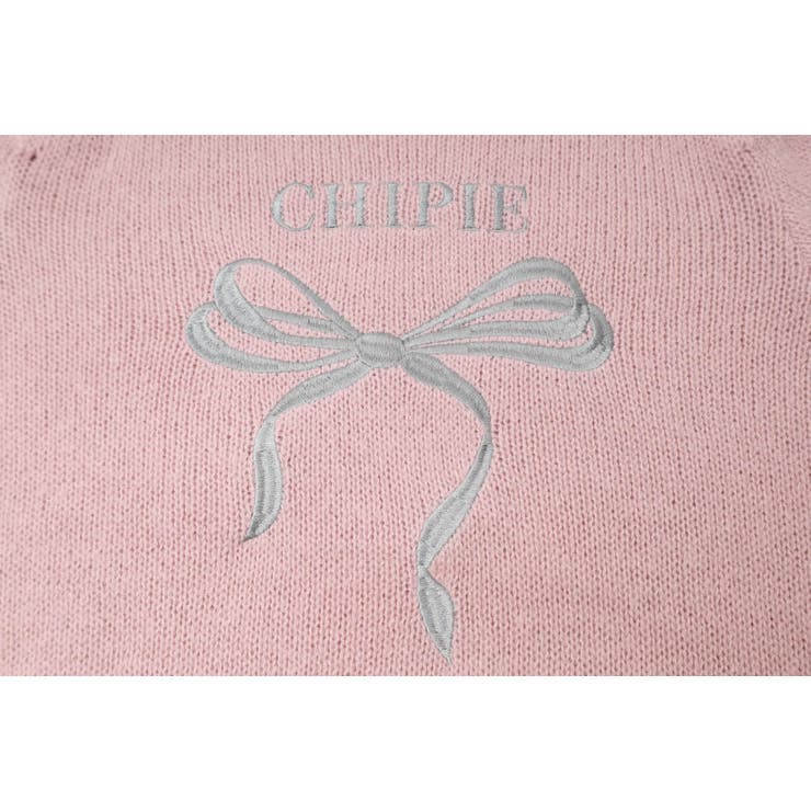 【CHIPIE/シピ】カットショルダーリボン刺繍ニット | URBAN CHERRY | 詳細画像45 