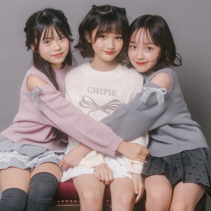 【CHIPIE/シピ】カットショルダーリボン刺繍ニット | URBAN CHERRY | 詳細画像58 