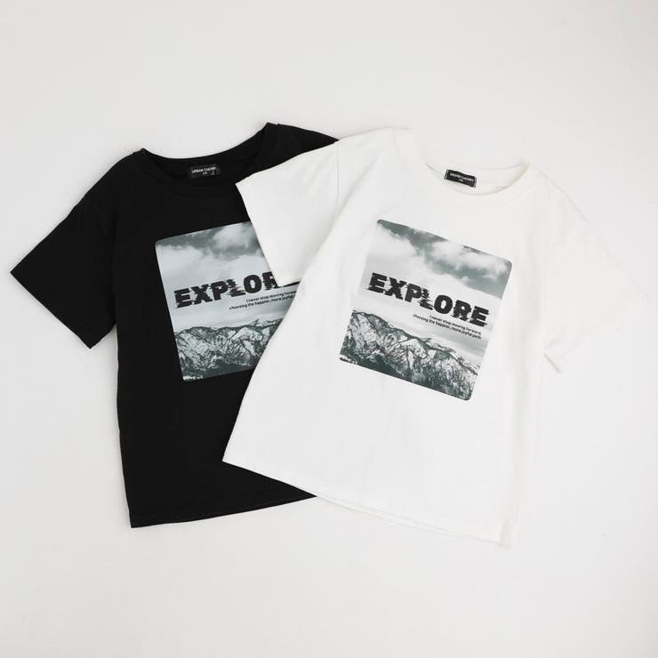 【綿100％/吸水速乾】モノクロフォトプリントTシャツ | URBAN CHERRY | 詳細画像2 