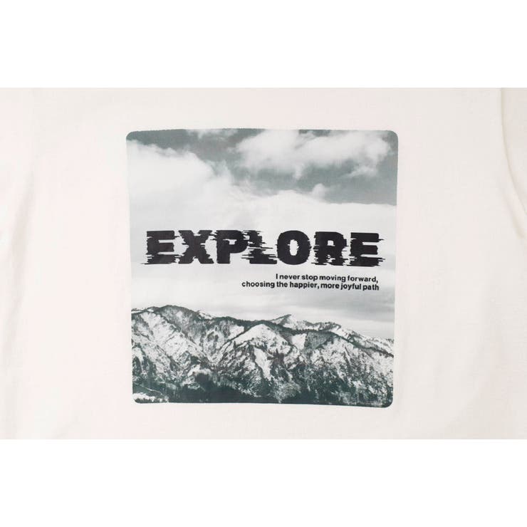 【綿100％/吸水速乾】モノクロフォトプリントTシャツ | URBAN CHERRY | 詳細画像27 
