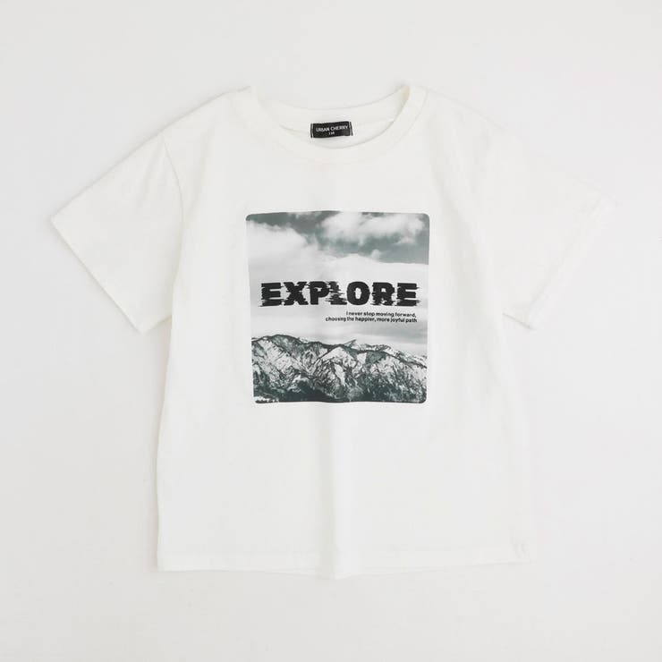 【綿100％/吸水速乾】モノクロフォトプリントTシャツ | URBAN CHERRY | 詳細画像5 