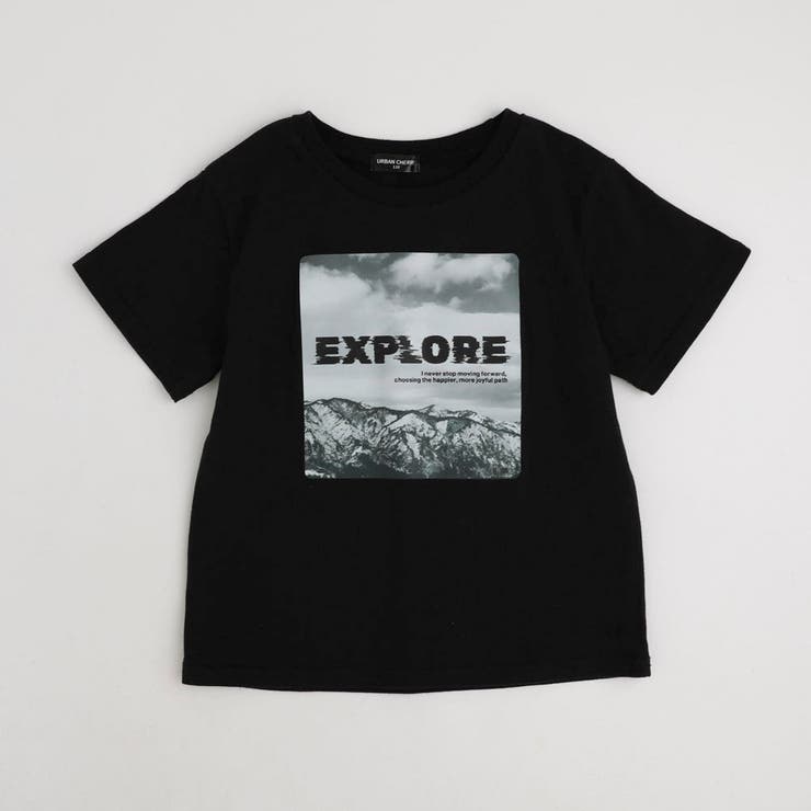 【綿100％/吸水速乾】モノクロフォトプリントTシャツ | URBAN CHERRY | 詳細画像6 