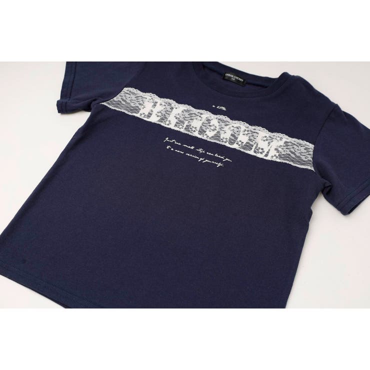 【綿100％/吸水速乾】フラワーロゴプリントレースTシャツ | URBAN CHERRY | 詳細画像31 