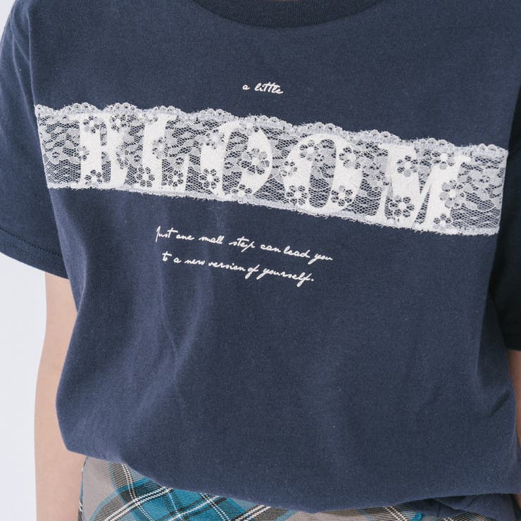 【綿100％/吸水速乾】フラワーロゴプリントレースTシャツ | URBAN CHERRY | 詳細画像37 