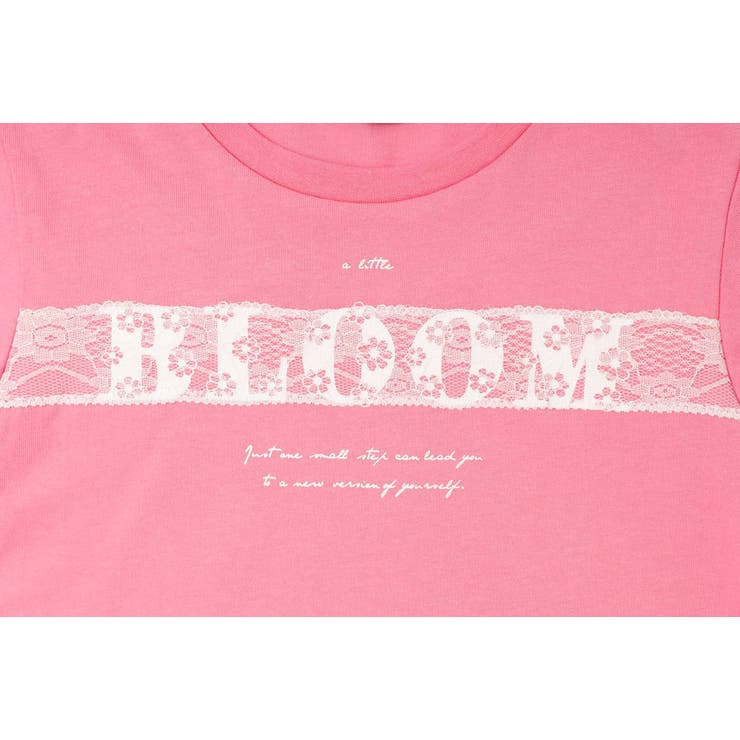 【綿100％/吸水速乾】フラワーロゴプリントレースTシャツ | URBAN CHERRY | 詳細画像39 
