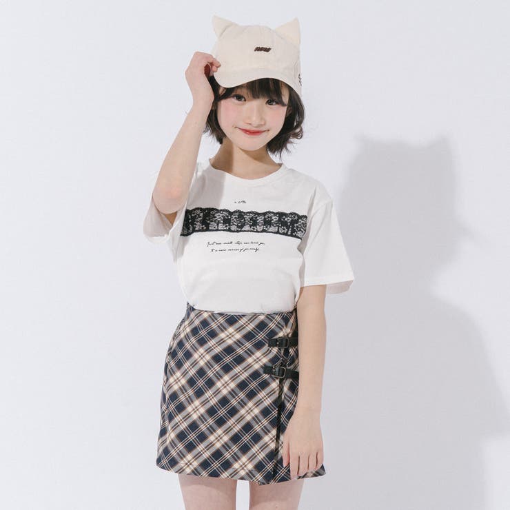 【綿100％/吸水速乾】フラワーロゴプリントレースTシャツ | URBAN CHERRY | 詳細画像46 