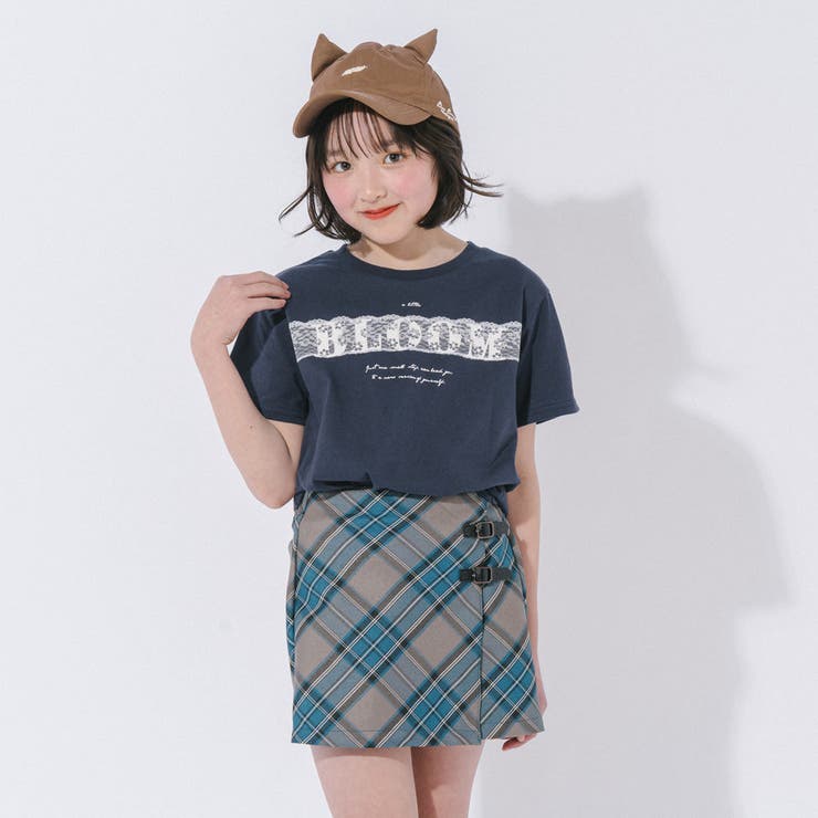 【綿100％/吸水速乾】フラワーロゴプリントレースTシャツ | URBAN CHERRY | 詳細画像54 